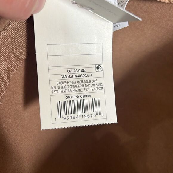 NWT A New Day Camel Felt Wide Brim Adjustable Hat Brown Tan Floppy Boho - Picture 6 of 7